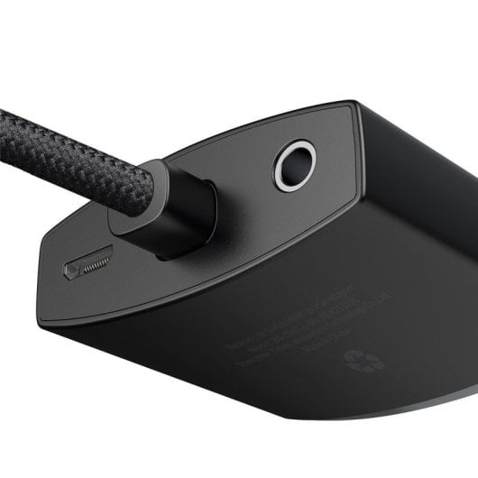 Adattatore Baseus da HDMI a VGA con uscita audio mini jack da 3,5 mm, nero