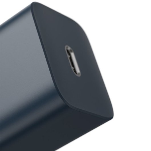 Baseus Super Si 1C 20W Caricabatterie Blu con Cavo USB-C da 1 M PD Ricarica Rapida