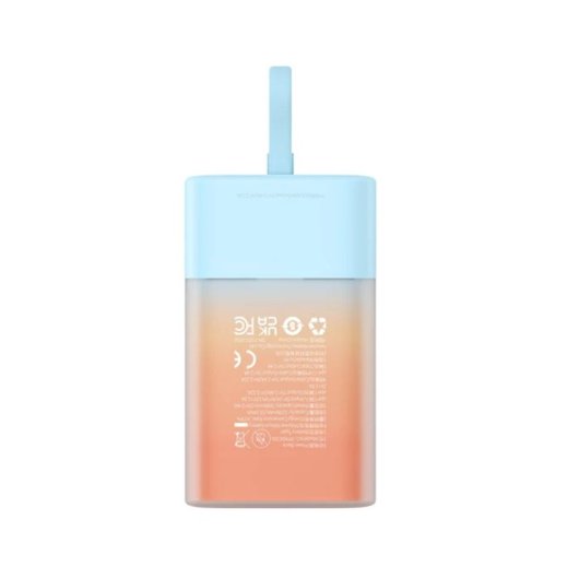 Powerbank Baseus Popsicle 5200mAh 20W Lightning Integrado Azul/Naranja Compacto