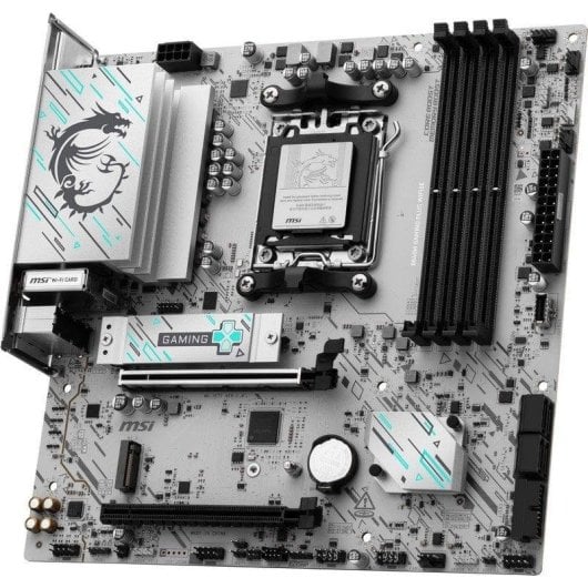 Carte mère MSI B840M GAMING PLUS WIFI6E AMD B840 Socket AM5 DDR5 micro ATX WiFi 6E 2.5GbE M.2 RAID