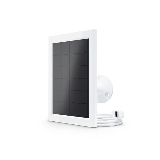 Carregador Solar Arlo Essential 2 Painel Solar Branco 2,5m Cabo Magnético Resistente às Intempéries
