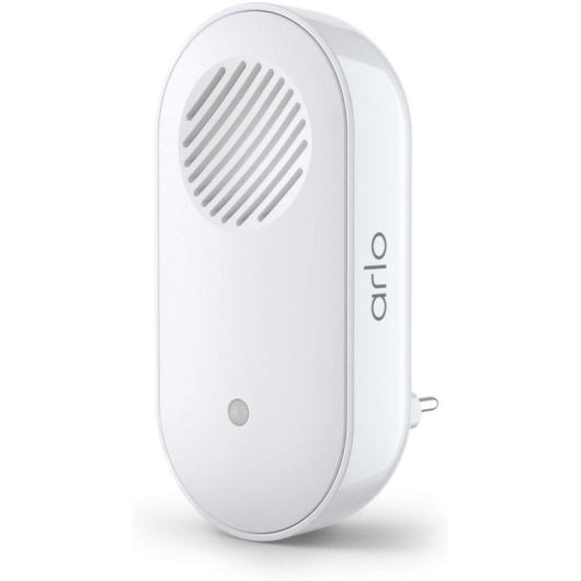 Chime Arlo 2 Blanco WiFi, Sirena Integrada, Alertas Personalizables, Compatible Videoportero