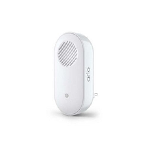 Chime Arlo 2 Blanco WiFi, Sirena Integrada, Alertas Personalizables, Compatible Videoportero