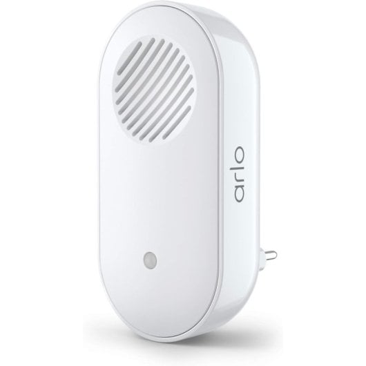 Chime Arlo 2 Blanco WiFi, Sirena Integrada, Alertas Personalizables, Compatible Videoportero