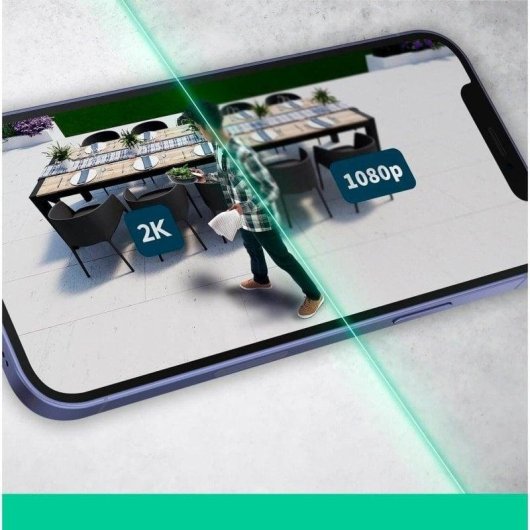 Câmera de vigilância Arlo Essential 2K Visão Noturna Interno e Externo Áudio Bidirecional e Alarme