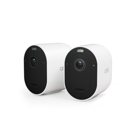Cámara IP Arlo Pro 5 2K+ WiFi Interior/Exterior Kit doble batería visión nocturna