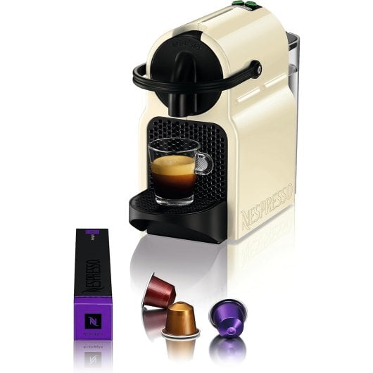 Cafetière à capsules De'Longhi Inissia EN80CW 0,8 L 19 bars arrêt automatique Thermoblock crème