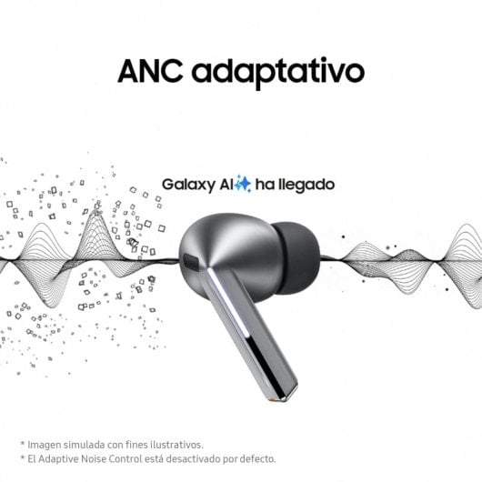 Samsung Galaxy Buds3 Pro Auriculares Inalámbricos Bluetooth Blancos Versión Importada EU