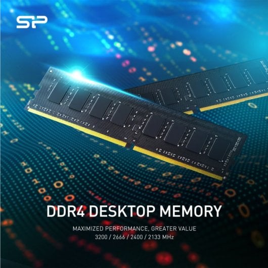 Memoria RAM Silicon Power 8GB DDR4 UDIMM 2400Mhz CL22