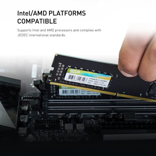 Memoria RAM Silicon Power 8GB DDR4 UDIMM 2400Mhz CL22