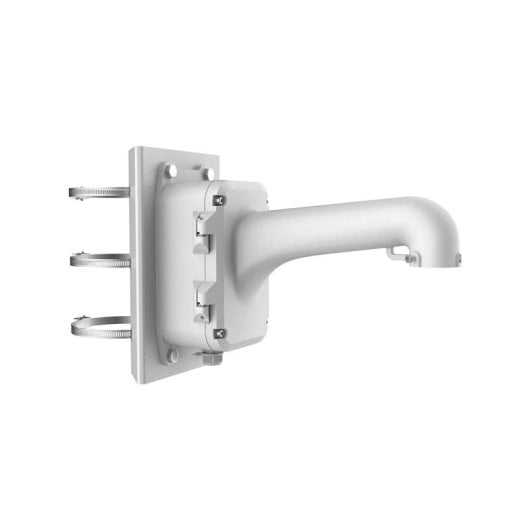 Support en aluminium Hikvision DS-1604ZJ-BOX-POLE avec boîte de jonction 10 kg intérieur/extérieur