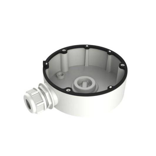 Boîte de jonction en aluminium Hikvision DS-1280ZJ-DM18, blanche, 4,5 kg, pour caméras dôme