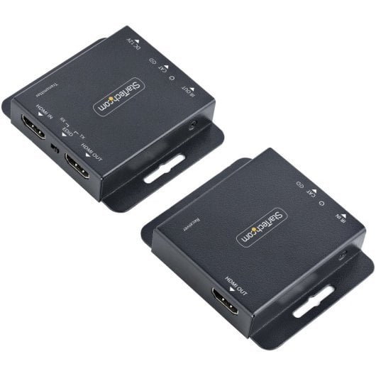 StarTech HDMI Extender 4K30Hz 39m/1080p 70m Cat5e/Cat6 PoC IR Sender Empfänger Kit