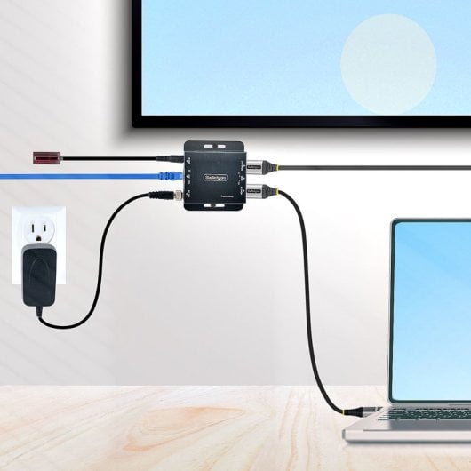 StarTech HDMI Extender 4K30Hz 39m/1080p 70m Cat5e/Cat6 PoC IR Sender Empfänger Kit