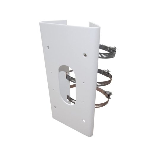 Soporte para cámara Hikvision DS-1475ZJ-SUS acero inoxidable poste 67-127 mm 10 kg blanco