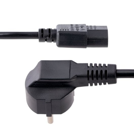 Fuente de Alimentación StarTech 250V 10A 3m Schuko a C13 18AWG Negro Profesional