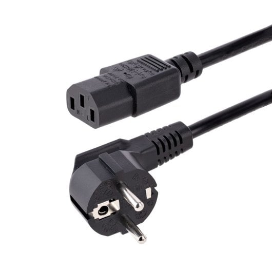 Fuente de Alimentación StarTech 250V 10A 3m Schuko a C13 18AWG Negro Profesional