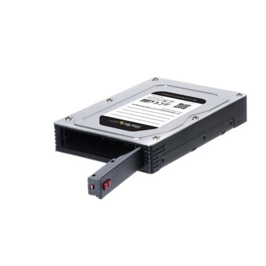 Adaptador de disco duro StarTech.com 25SATSAS35HD SATA/SAS 2.5" a 3.5" Aluminio Negro/Plata