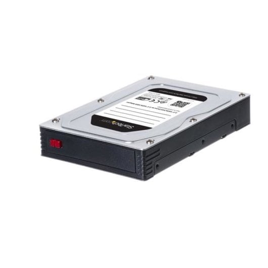 Adaptador de disco duro StarTech.com 25SATSAS35HD SATA/SAS 2.5" a 3.5" Aluminio Negro/Plata
