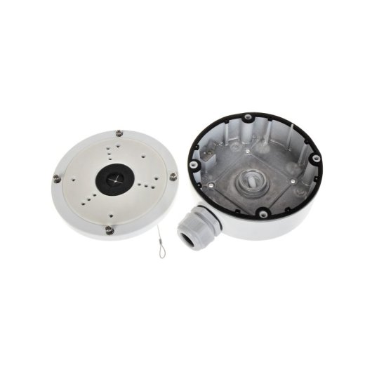 Boîte de jonction universelle robuste en aluminium Hikvision DS-1280ZJ-S, blanche, 4,5 kg