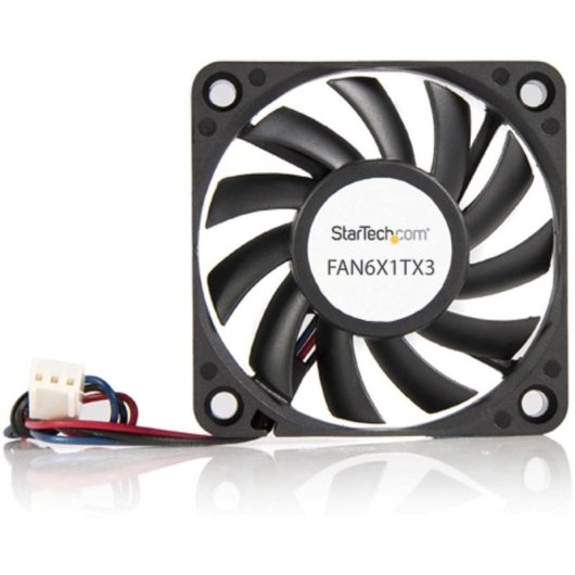 Ventilador suplementar StarTech FAN6X1TX3 60 mm 4000 RPM com rolamento de esferas duplo TX3/LP4 preto
