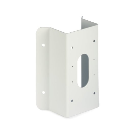 Suporte de Canto Hikvision DS-1476ZJ-SUS Aço Inoxidável Branco 10kg Resistente à Água