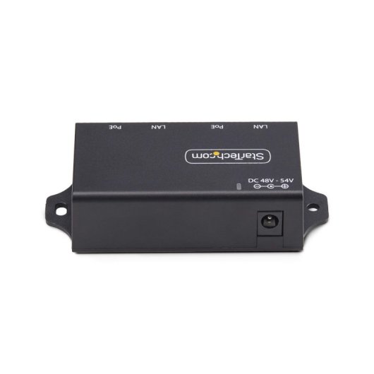 Fuente de Alimentación StarTech 30W Gigabit PoE+ 2 Puertos Certificación IEEE 802.3at Modelo AF221CE-POE-INJECTOR Instal