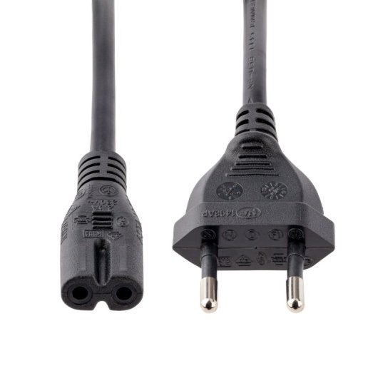 Câble d'alimentation StarTech.com 2,5 A 250 V 18 AWG, fiche UE vers C7, noir, 3 m