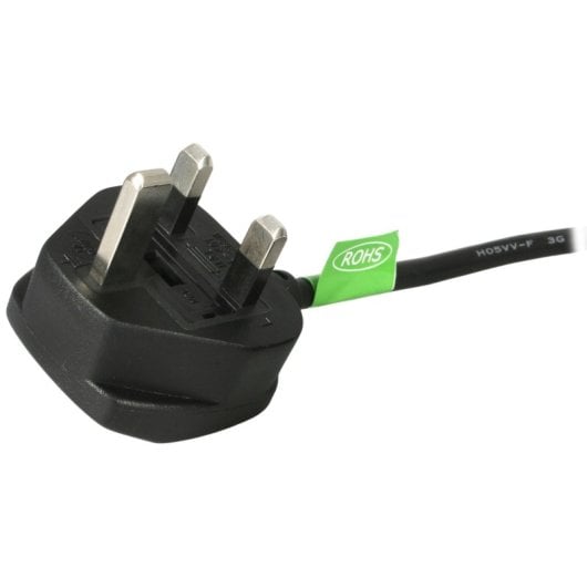 StarTech.com 10A 250V 1m BS 1363 auf C13 18AWG Schwarz IEC 60320 Netzteil