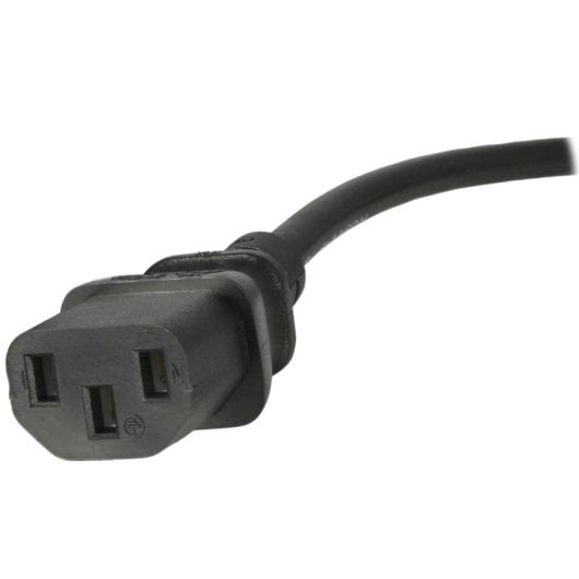 StarTech.com 10A 250V 1m BS 1363 auf C13 18AWG Schwarz IEC 60320 Netzteil