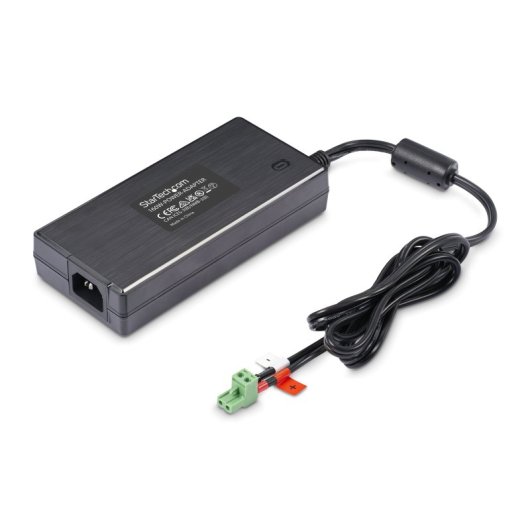 Fuente de Alimentación StarTech 160W Universal 24V/6,6A Interior 160W-POWER-ADAPTER Negra extras 4 cables regionales