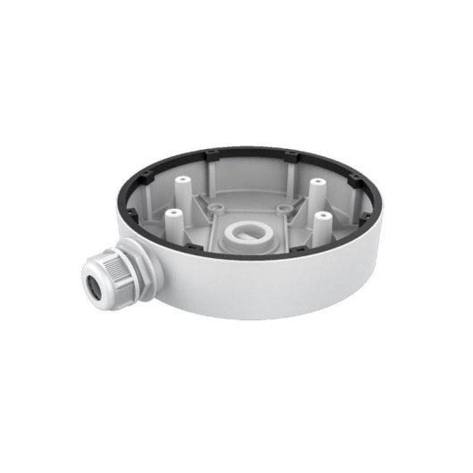 Boîte de jonction étanche en aluminium blanc Hikvision DS-1280ZJ-DM55, 2 kg, paroi plate