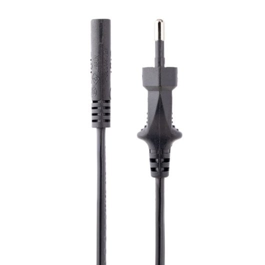 Fuente de Alimentación StarTech 2m Enchufe EU C7 18AWG 250V 2.5A Conductividad Alta Negra