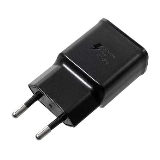 Adaptador de alimentação USB tipo A Samsung de 15 W, preto, com carregamento rápido