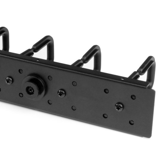 Panneau de gestion de câbles StarTech.com 91 cm 0U avec anneaux en D pour racks 20U et plus, modèle CMVER20UD