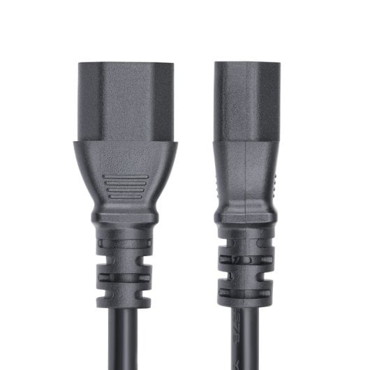 Netzteil-Verlängerungskabel C14 auf C13, 4,5 m, 15 A, 250 V, 14 AWG, KEMA-KEUR-Zertifizierung