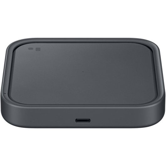 Cargador inalámbrico Samsung EP-P2400BBEGEU 15W Qi USB LED Negro