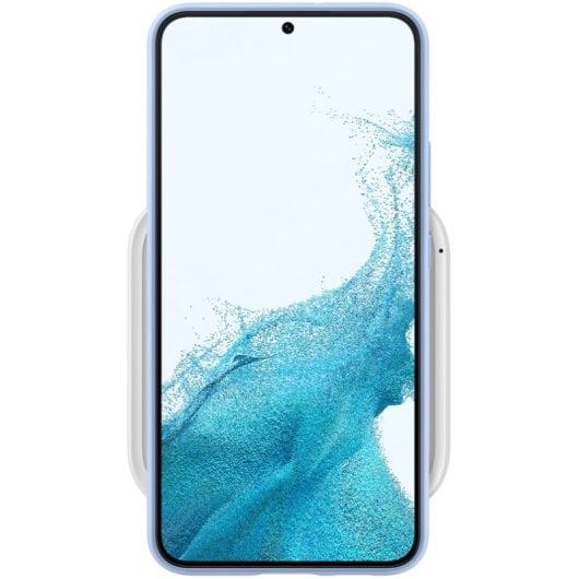 Samsung White Qi 15W Schnelllade-LED-Wireless-Ladegerät