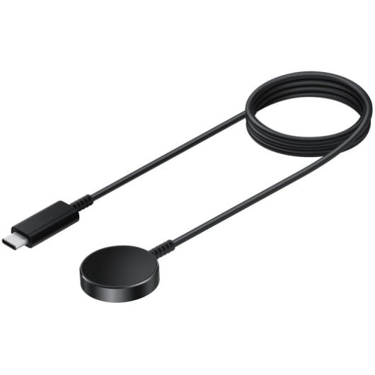 Samsung EP-OR900BBEGWW Kabelloses Ladegerät für Galaxy Watch, Schnellladen, USB-C, Schwarz