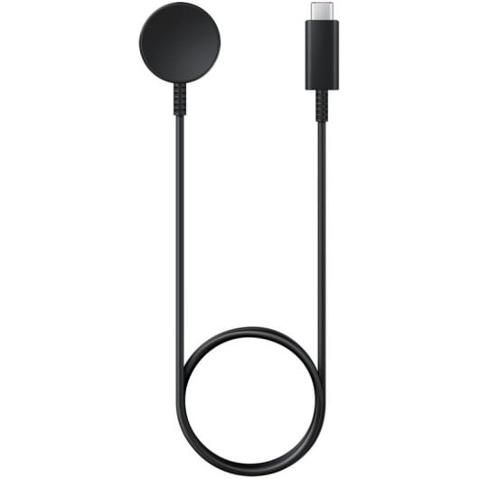 Samsung EP-OR900BBEGWW Kabelloses Ladegerät für Galaxy Watch, Schnellladen, USB-C, Schwarz