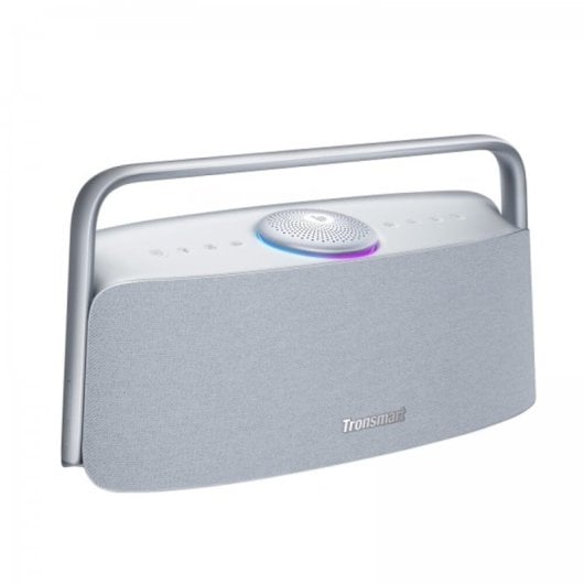 Altavoces Tronsmart Force Max Portátiles Bluetooth 80W Hi-Res Audio Filtune X30 360º Gris