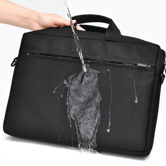 Maletín L-Link LL-B036-14 Resistente al Agua Negro 14? Unisex Asa y Correa Extraíble