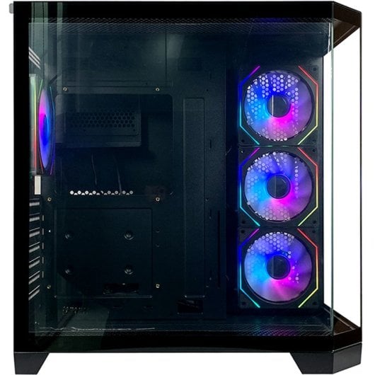 Torre L-Link Nova Gaming Cristal Templado Sin Marco 10 Ventiladores ATX 400mm RGB