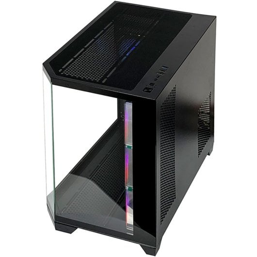 Torre L-Link Nova Gaming Cristal Templado Sin Marco 10 Ventiladores ATX 400mm RGB
