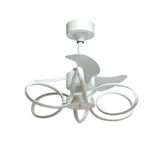 Ventilador de Techo Bel Air Home Karla Motor DC 30W LED 6 Velocidades Blanco