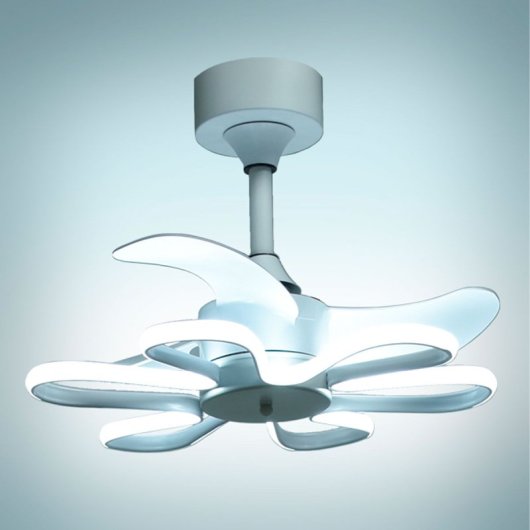 Ventilador de Techo Bel Air Enebro Motor DC 30W Luz LED, 6 Velocidades, Mando