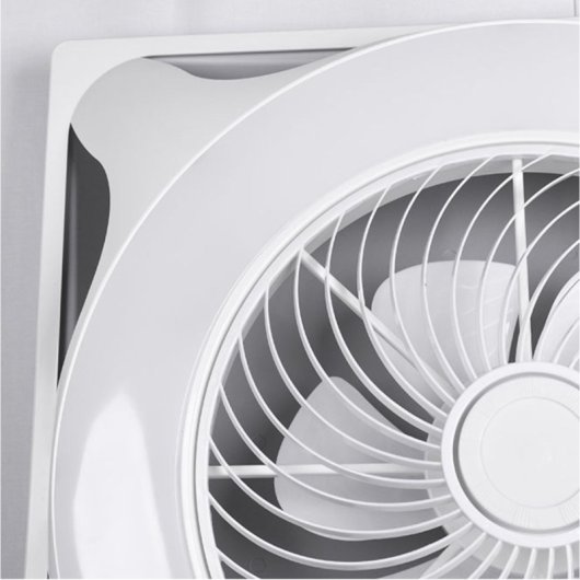 Ventilador empotrable Bel Air Home Panel 6 aspas LED 3 velocidades mando remoto