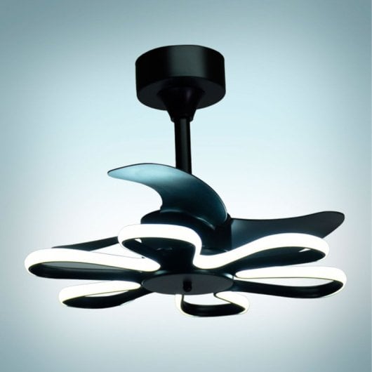 Ventilateur de plafond Bel Air Enebro DC 30 W 4 100 m³/h avec éclairage LED, 6 vitesses et télécommande