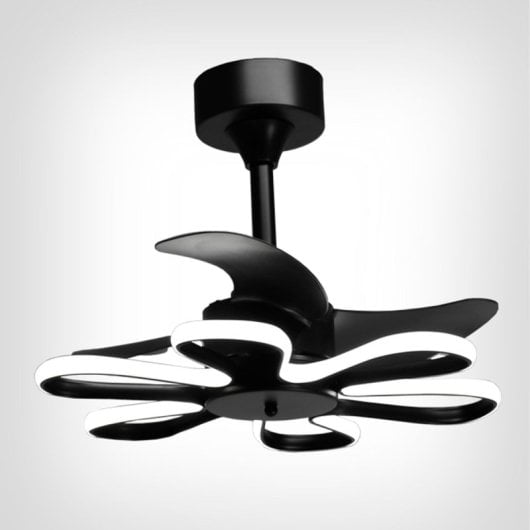 Ventilateur de plafond Bel Air Enebro DC 30 W 4 100 m³/h avec éclairage LED, 6 vitesses et télécommande
