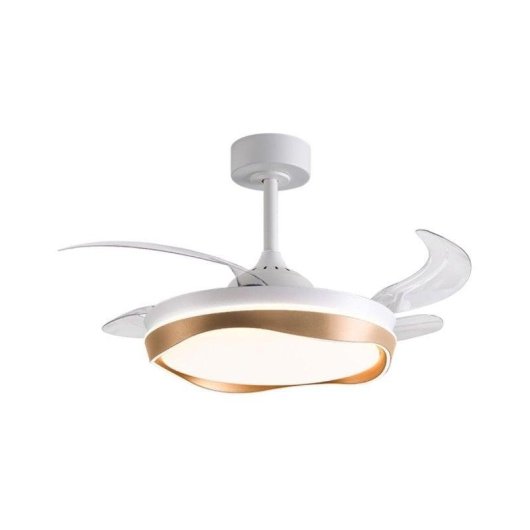 Ventoinha de teto Bel Air Almati DC LED 72W 6 velocidades branco ou preto